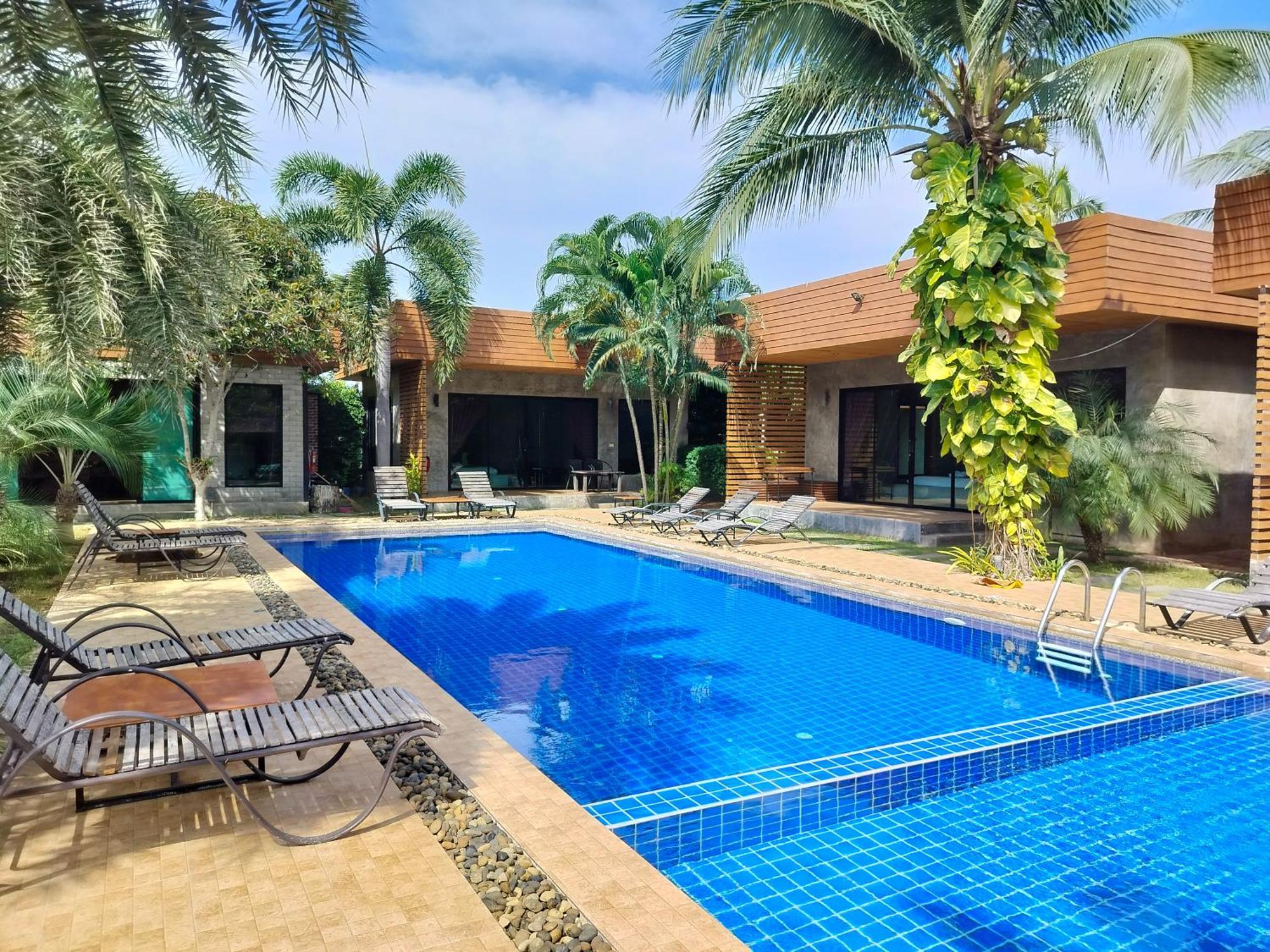 Chill Villa Ban Pak Nam Pran Exteriör bild