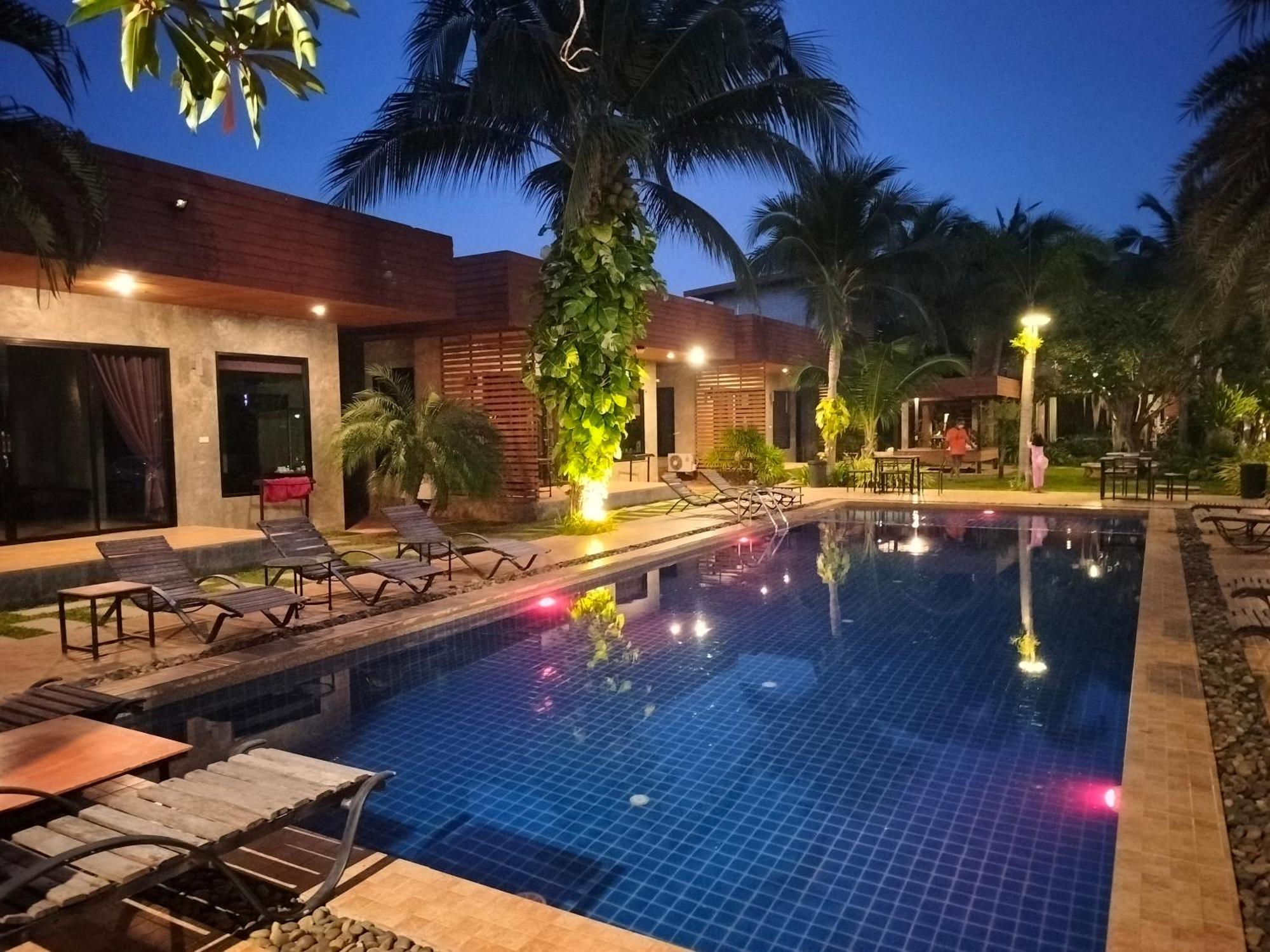 Chill Villa Ban Pak Nam Pran Exteriör bild